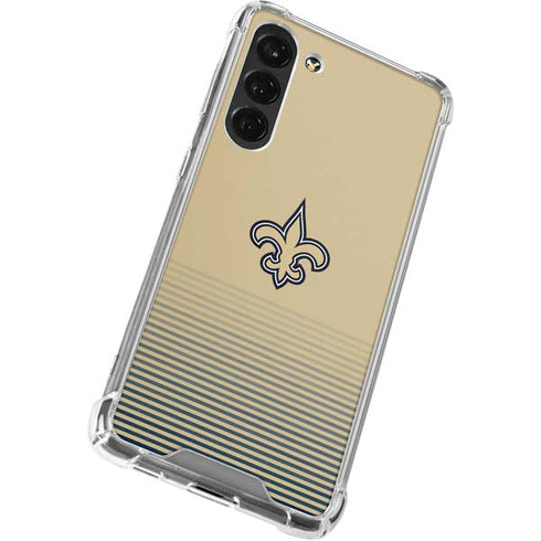 NFL New Orleans Saints Breakaway Galaxy S24 FE Clear Case